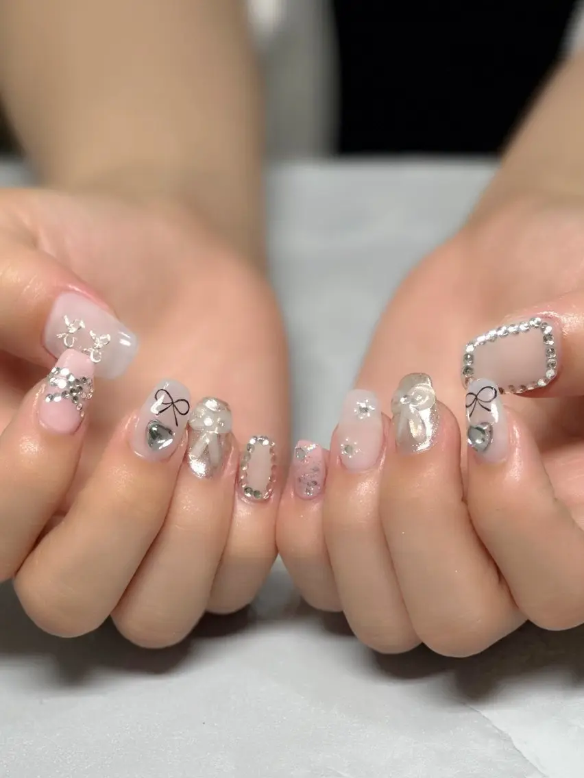 ネイル アートネイル 持ち込み ｎｙａｓｕ ｎａｉｌのネイルデザイン