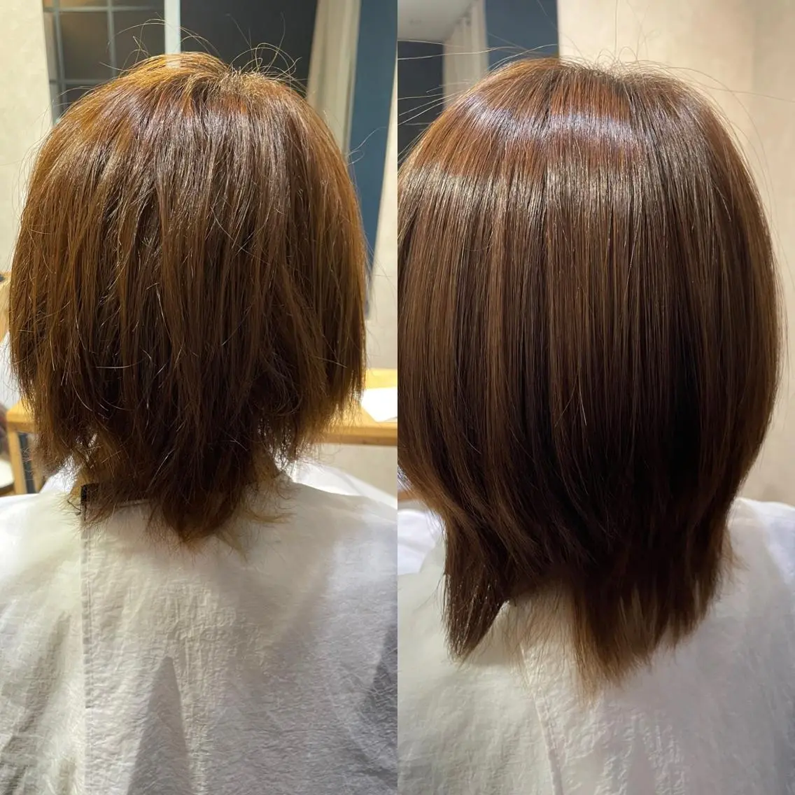 ショート トリートメント 酸熱トリートメント オオニシ アキラのヘアスタイル