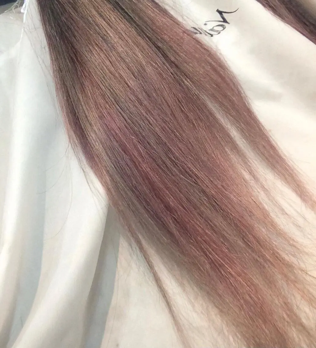 ロング カラー ヘアアレンジ ヘアカラー トリートメント Manager yumi 🍯のヘアスタイル