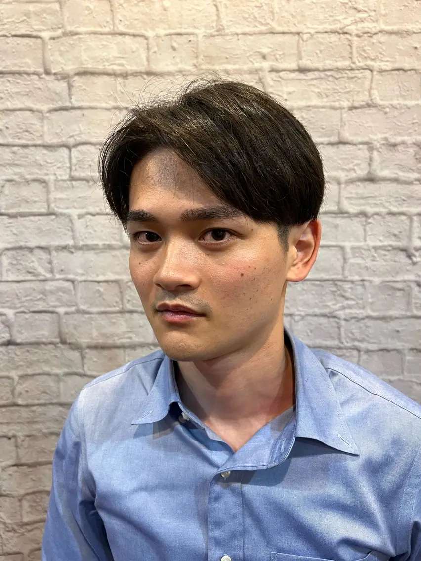 メンズ カット 鈴木 慎一郎のヘアスタイル