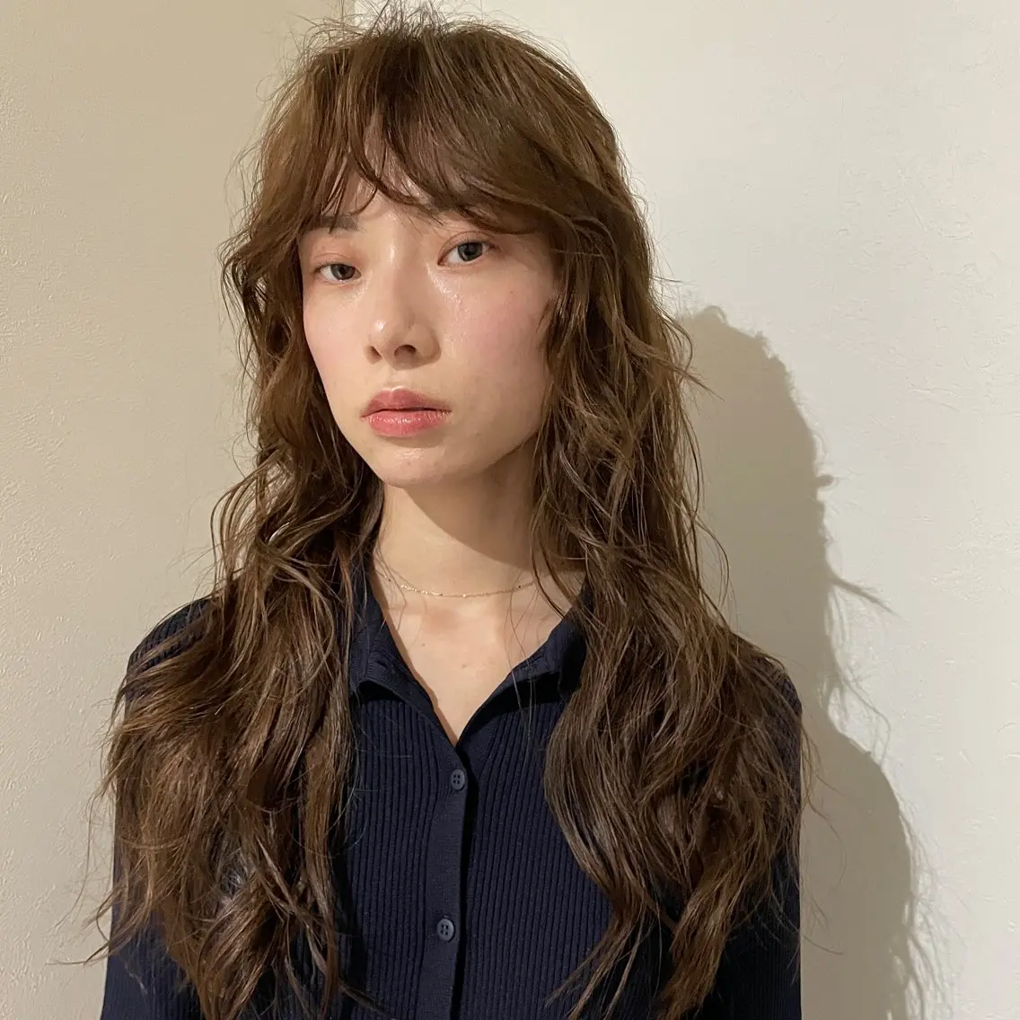 ロング カラー パーマ ロング カット ヘアカラー パーマ トリートメント 野村矩樂/パーマ /縮毛矯正のヘアスタイル