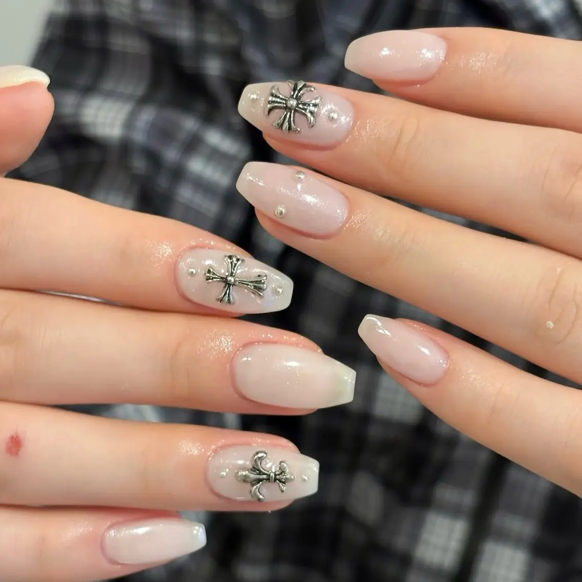 ネイル アートネイル チークネイル 韓国ネイル ミラーネイル シンプルネイル ハンドネイル ハンドケア Akina Nail 亀戸のネイルデザイン