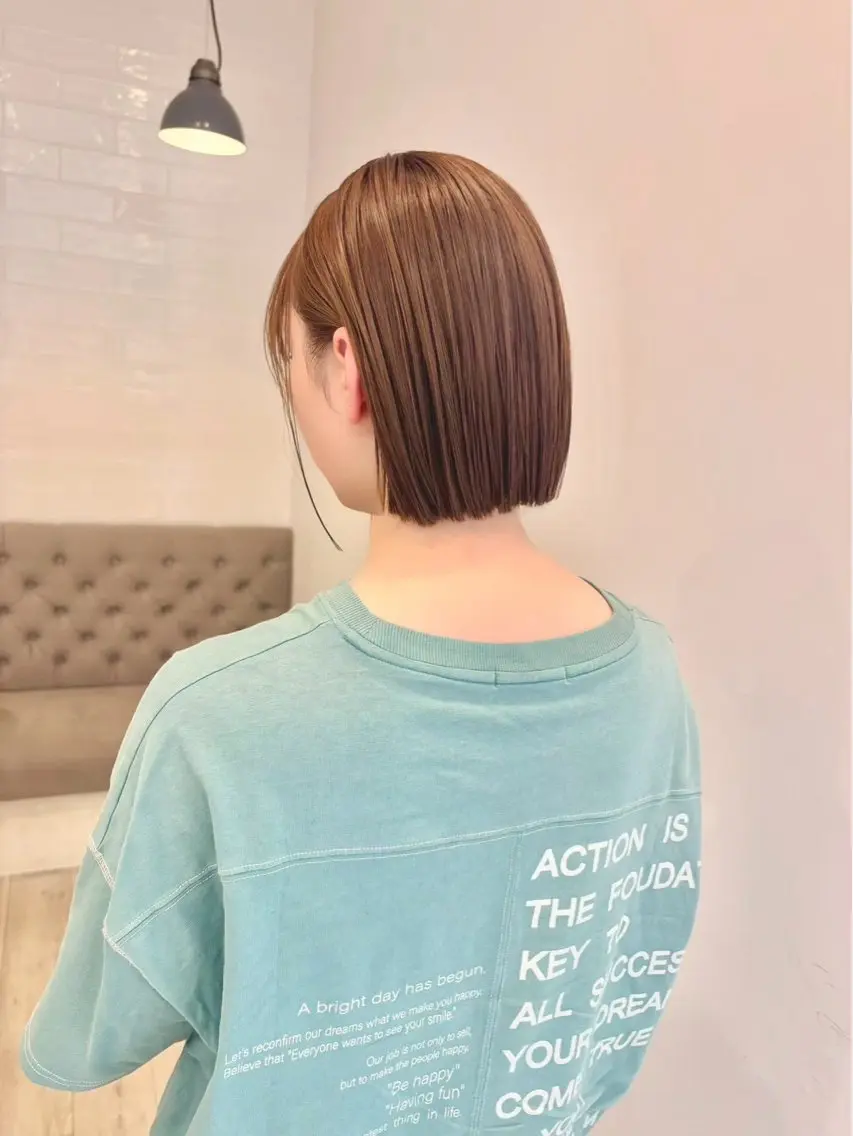 レディースカットモデル(ボブ)の写真