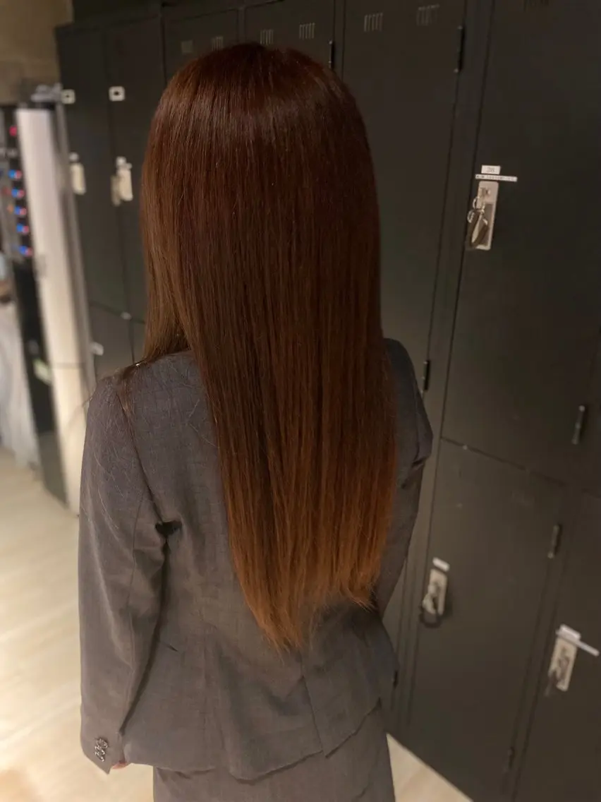 ロング 早野太陽 ミディアムカットのヘアスタイル