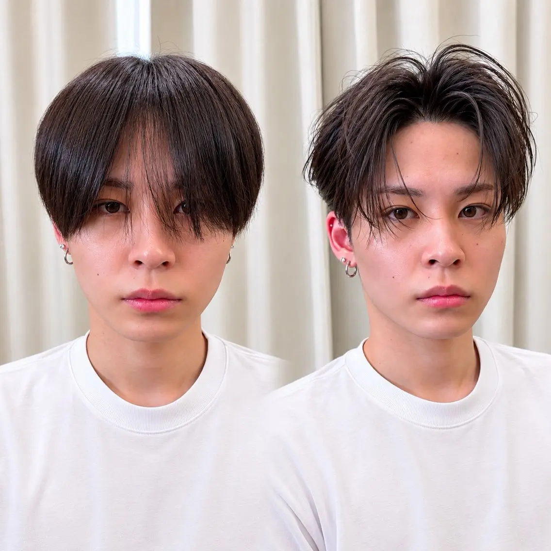 ショート カット ヘッドスパ 似合わせメンズカット /ニュアンスパーマのヘアスタイル