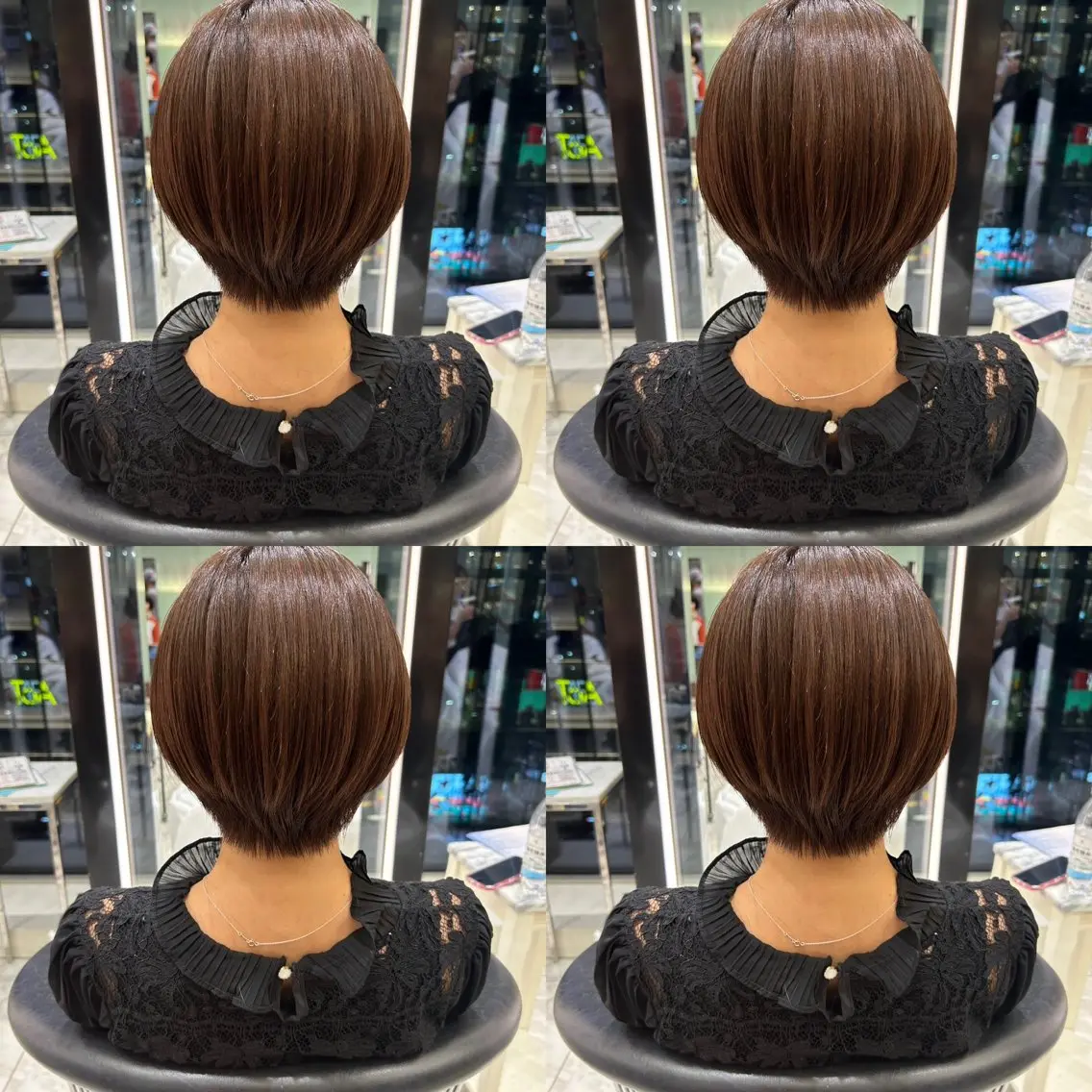 ショート 韓国っぽ水光肌カラー マンツーマン🫧なおのヘアスタイル