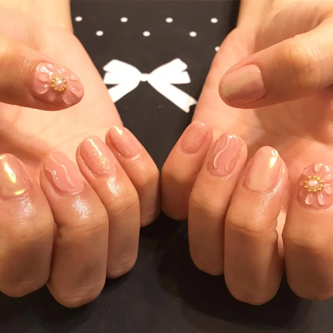 ネイル 春ネイル ハンドネイル 🌈KANÅKO 🌈のネイルデザイン