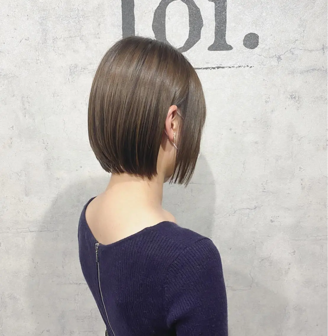 ショート カラー ボブ　ショート 特化 迫田紘史のヘアスタイル