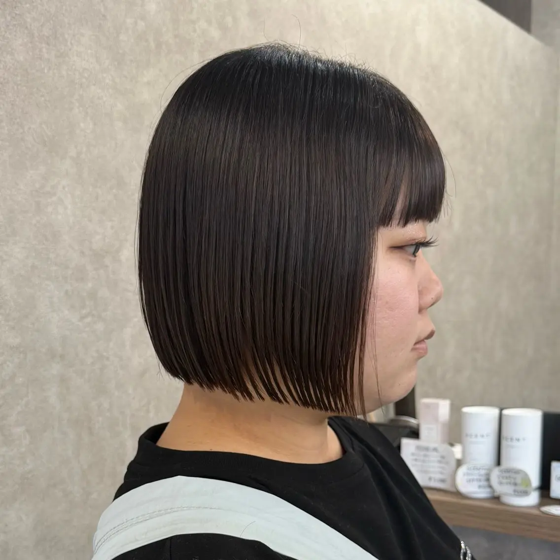 【💧クセやうねりが気になる方👀🌀】 似合わせカット➕髪質改善ストレートの写真