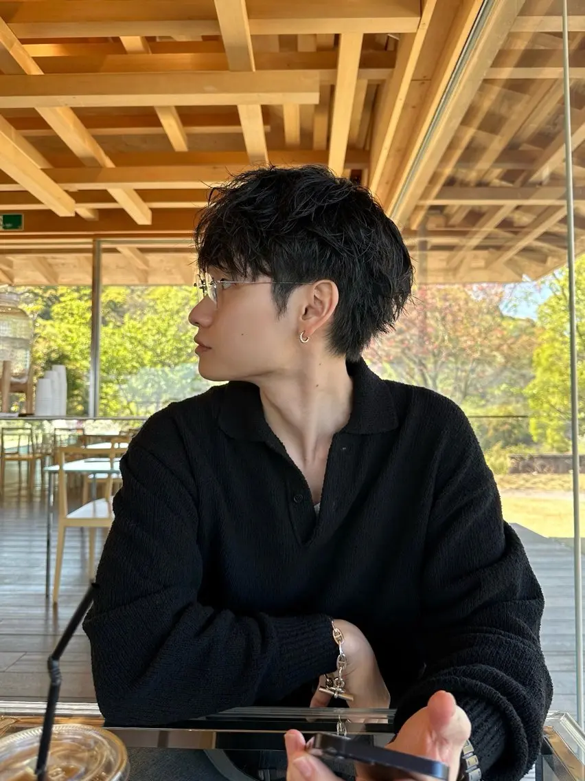 ショート パーマ カット パーマ 🌞メンズパーマ ONOE💈のヘアスタイル