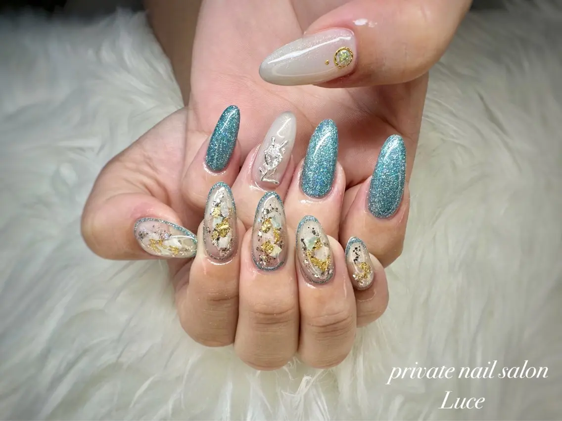 ネイル ハンドネイル nailsalon Luce🕊️のネイルデザイン