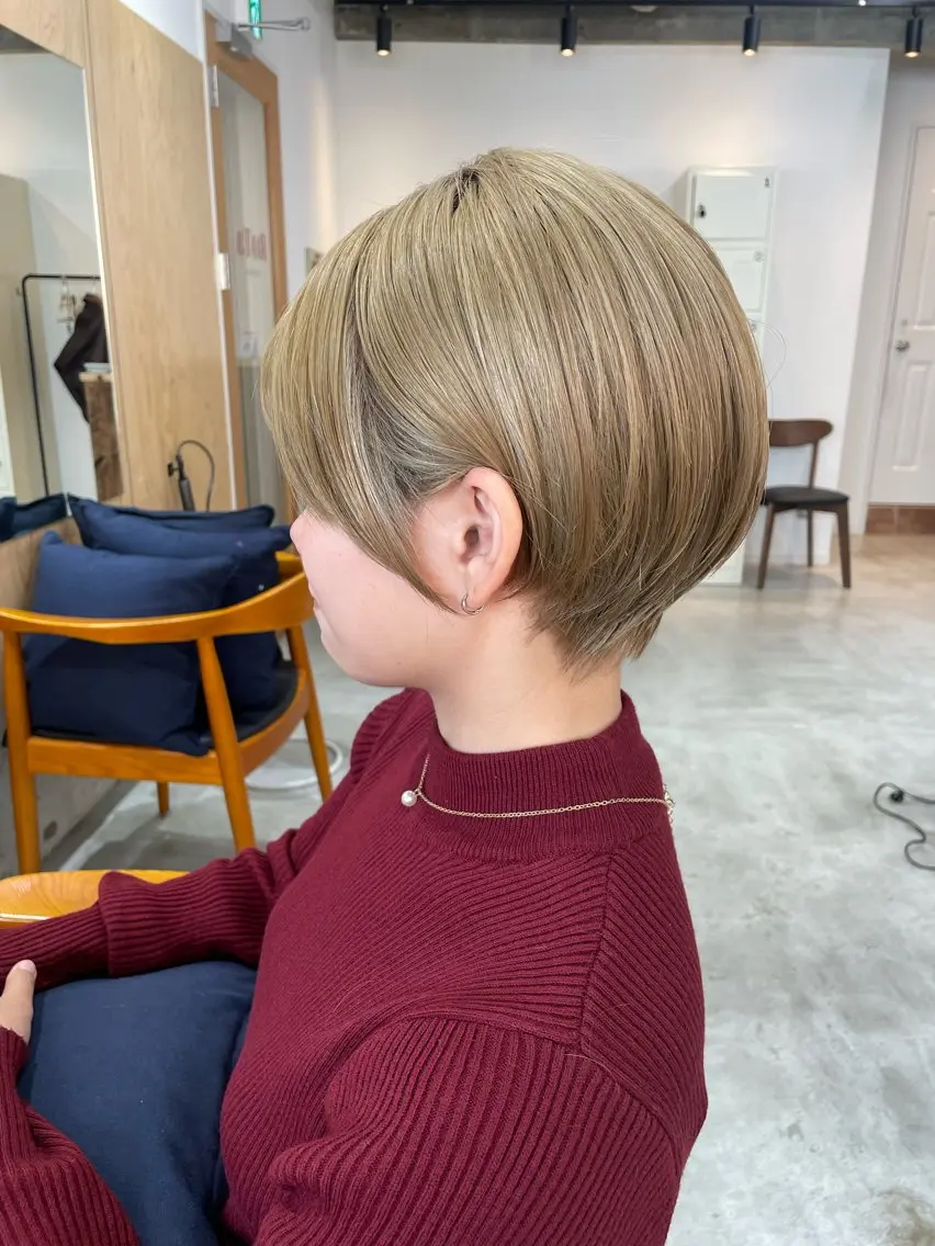 ショート ショートボブ ボブ ショートヘア 小顔カット ✨ショート、ボブ✨ 奈良孝平のヘアスタイル