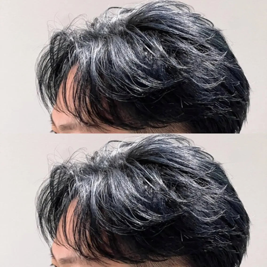 カット➕黒染めカラーの写真