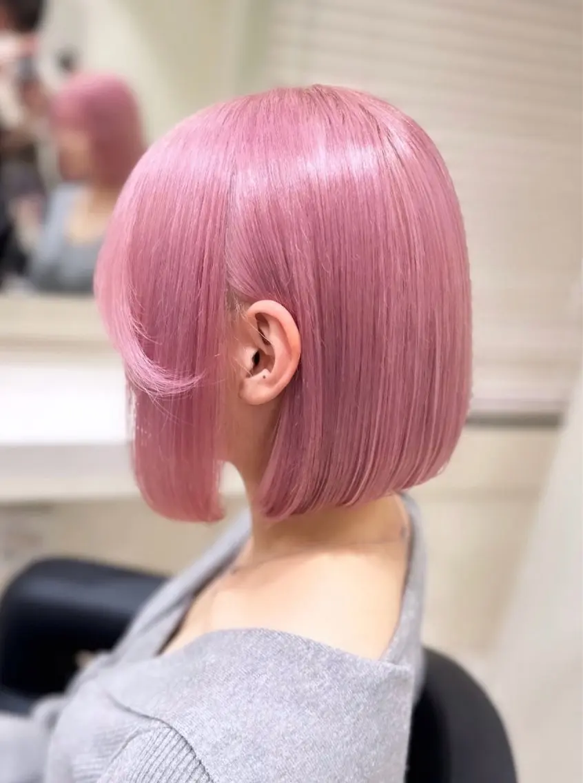 カラー ヘアカラー トリートメント 🎵ハイトーン/ ブロンド⭐️MANAのヘアスタイル
