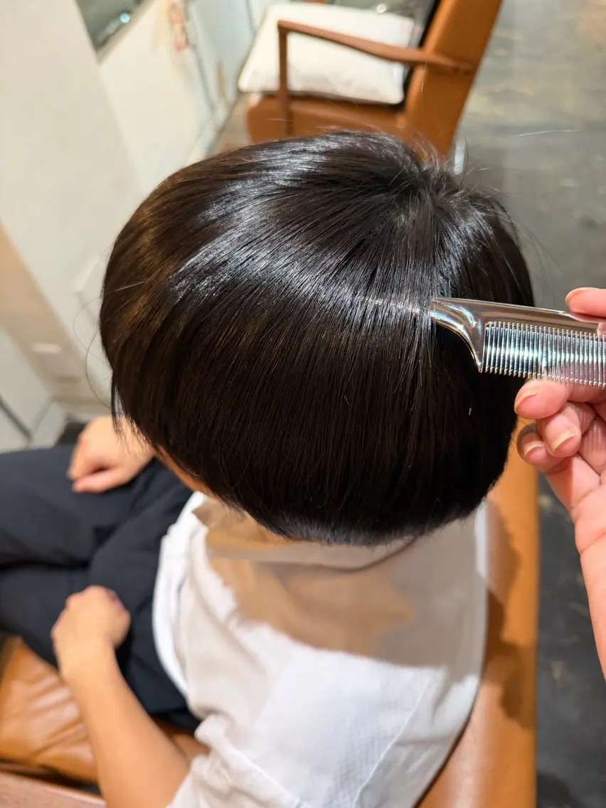 ショート メンズ マッシュ マッシュヘア カット 藤岡 由起のヘアスタイル