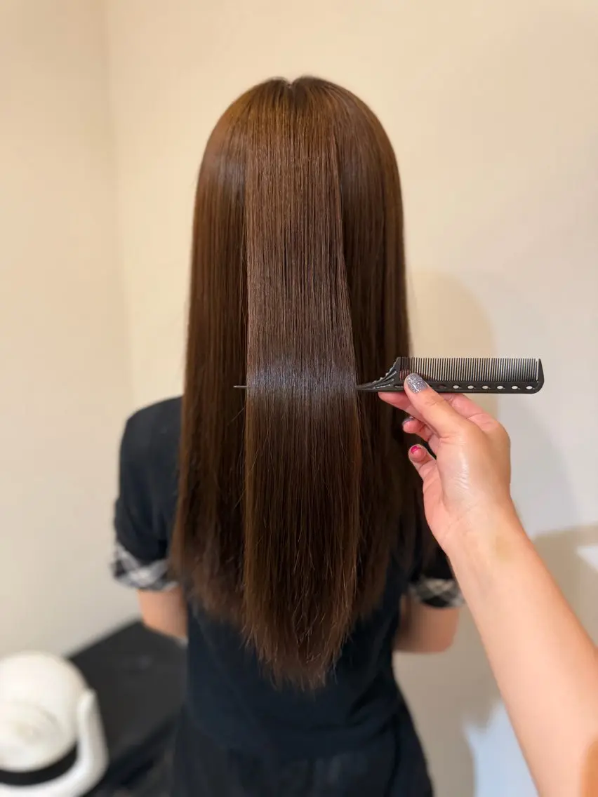 カラー カット ヘアカラー トリートメント ヘッドスパ 💇🏻‍♀️結/ 川崎美容師のヘアスタイル