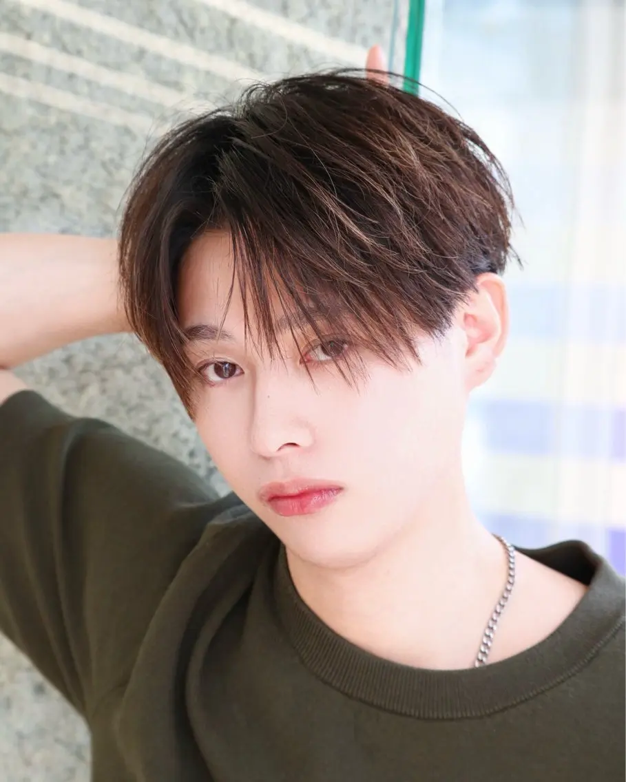 メンズ カット ヘアセット 岡部 琉斗のヘアスタイル