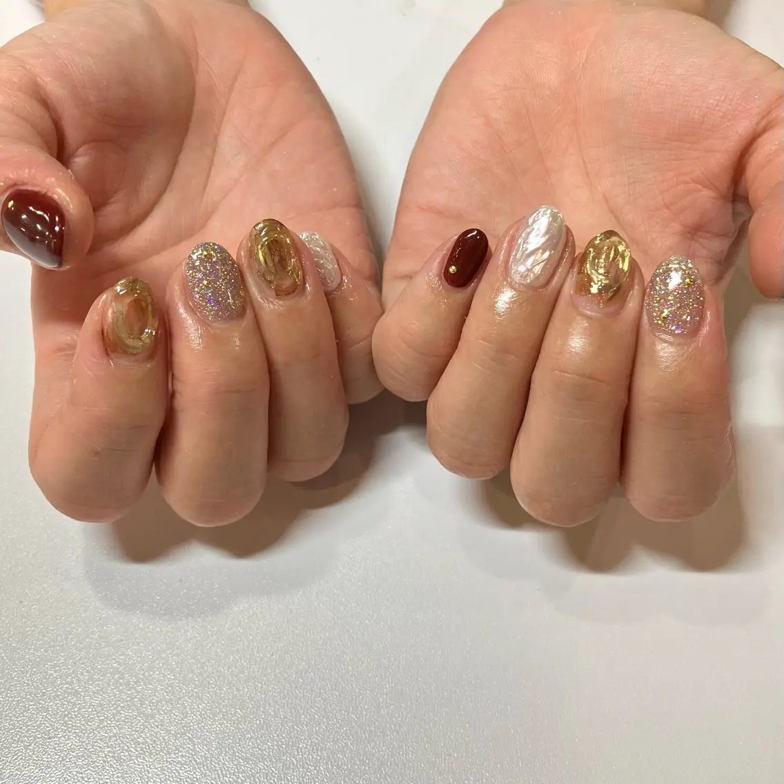 ネイル ニュアンスネイル Take Manaのネイルデザイン