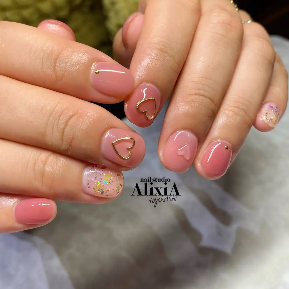 ネイル ハンドネイル AlixiA ゆみのネイルデザイン