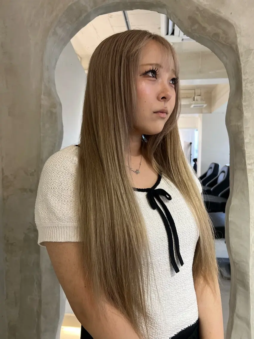 ロング 重松 丈博のヘアスタイル