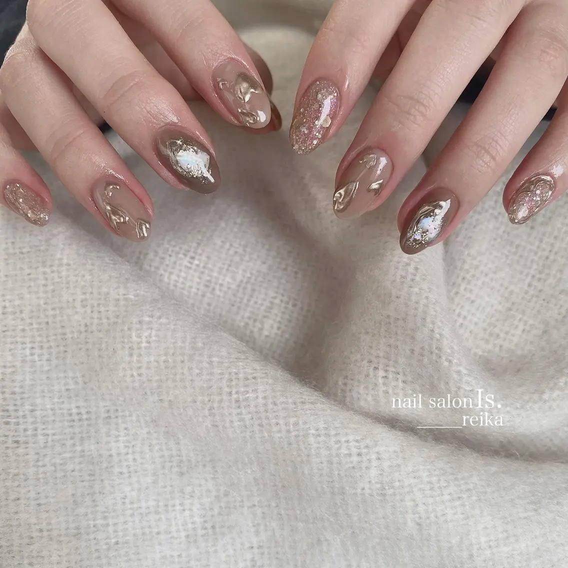 ネイル 持ち込み nail salon Is.  reikaのネイルデザイン