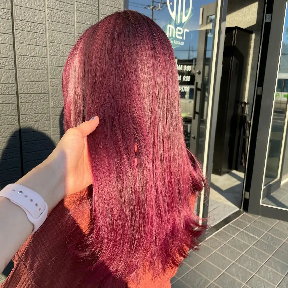 ロング カット ヘアカラー 🫧艶髪/ブリーチ 🐳honami🫧のヘアスタイル