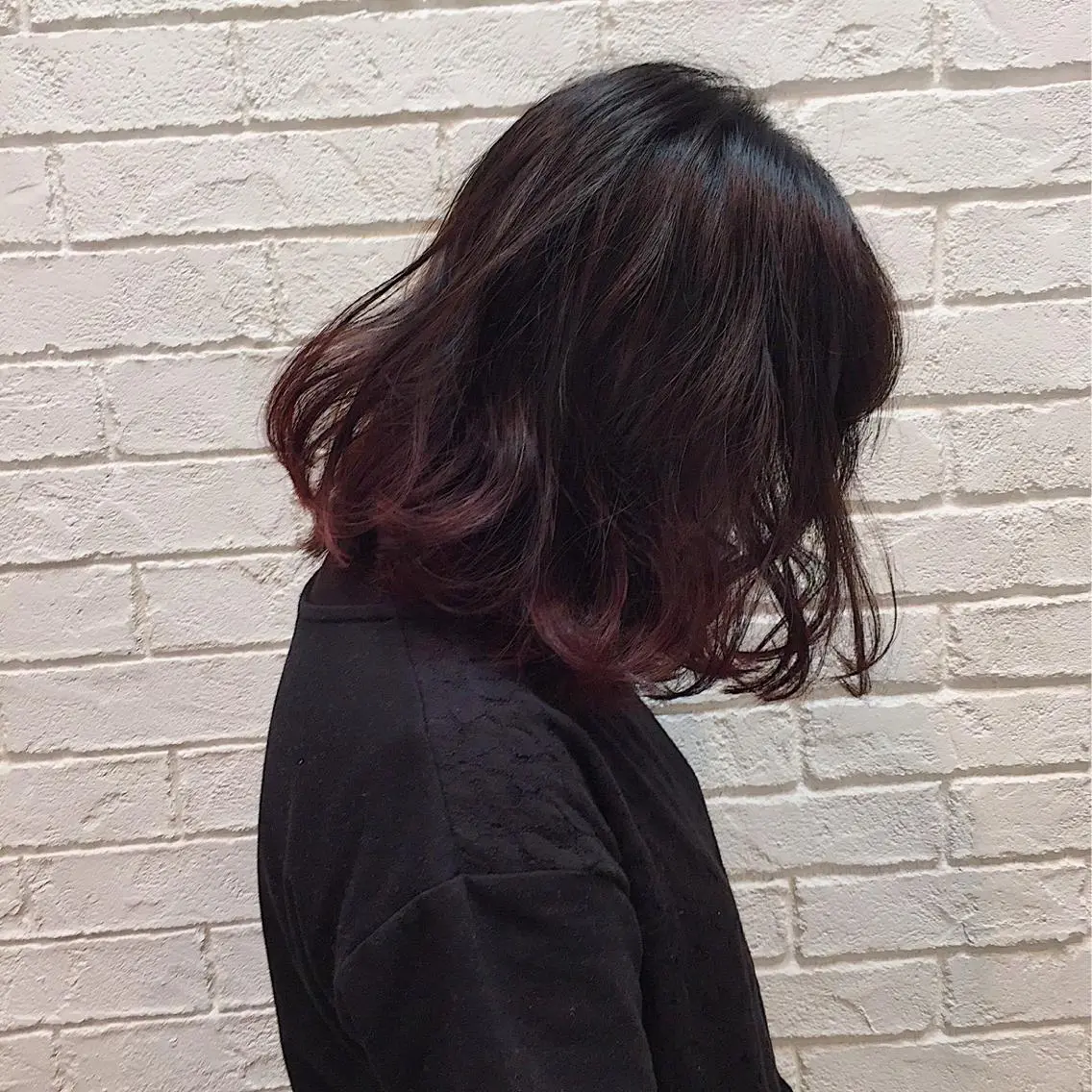 ミディアム カラー特化サロン大阪 ルービック江坂/新城のヘアスタイル