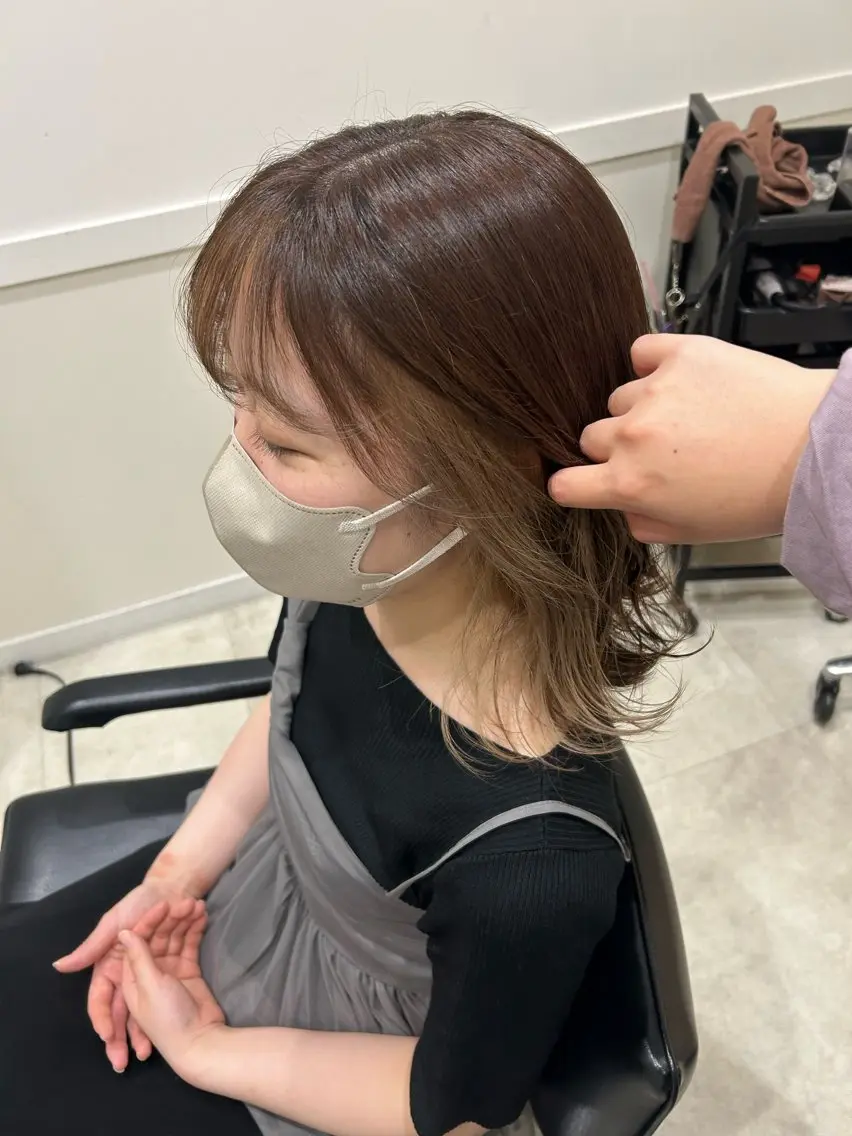 カラー 🌼透け感カラー 🌼Rinaのヘアスタイル