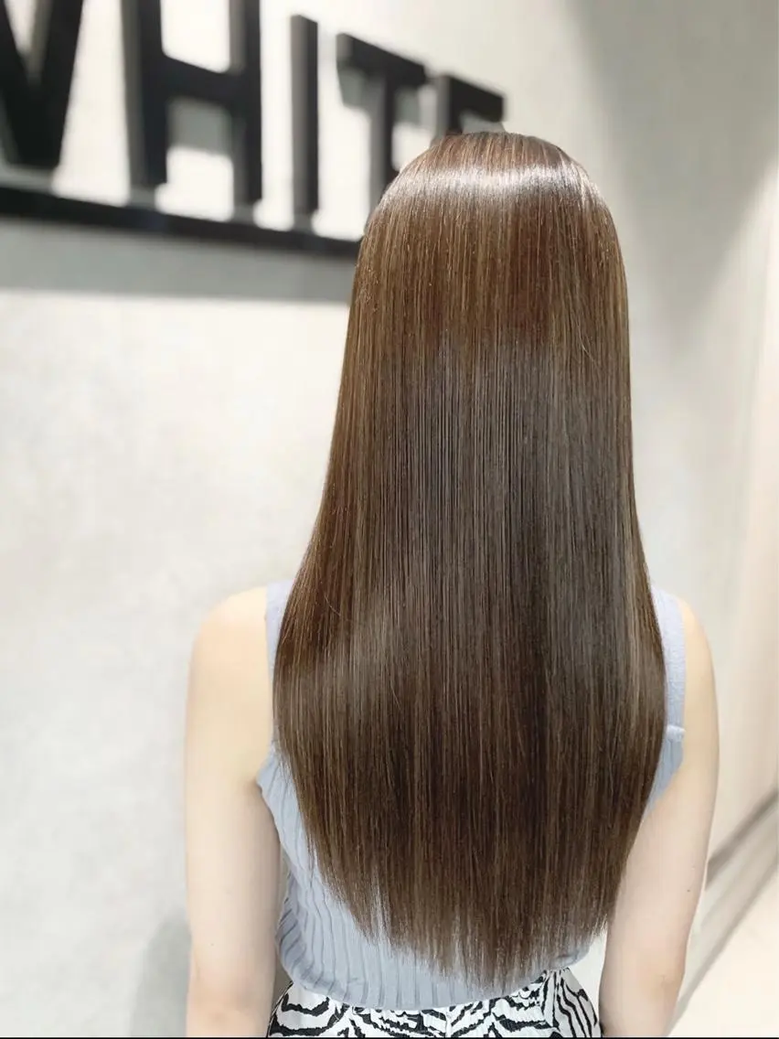 ✨全体カット×高濃度水素カラー×高濃度水素トリートメント✨人気沸騰中の水素髪質改善で世界一痛ませないカラーが実現✨の写真