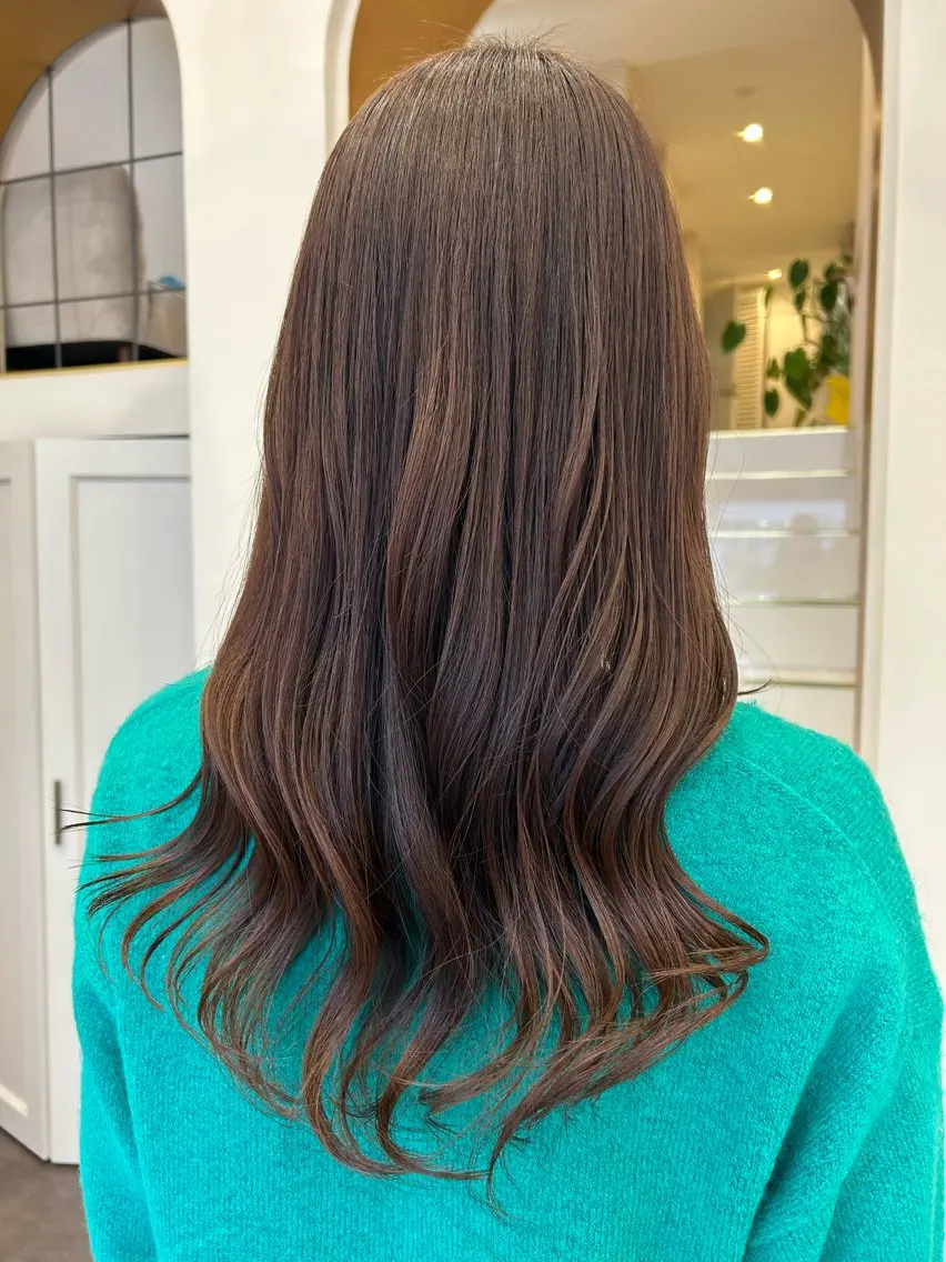 ロング カラー ブラウンカラー ♡ REISAのヘアスタイル