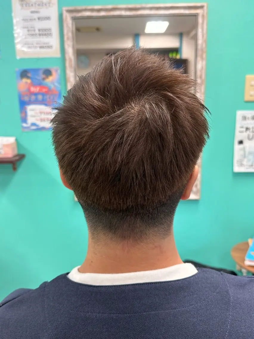 ショート メンズ 三原 友美のヘアスタイル