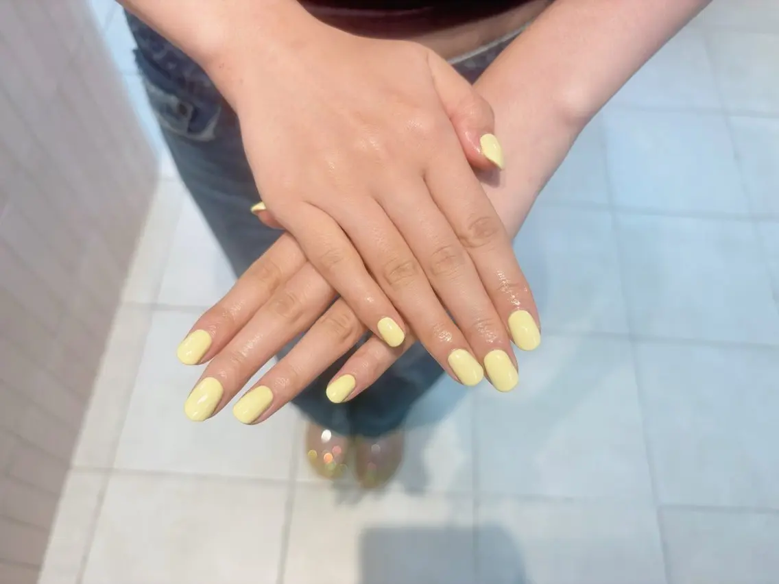 ネイル ワンカラーネイル DEE nail momoka.Uのネイルデザイン
