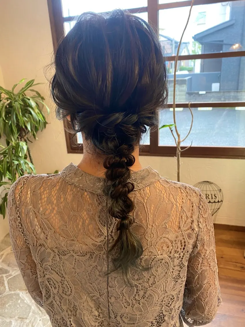 ヘアアレンジ 井上 歩美のヘアスタイル