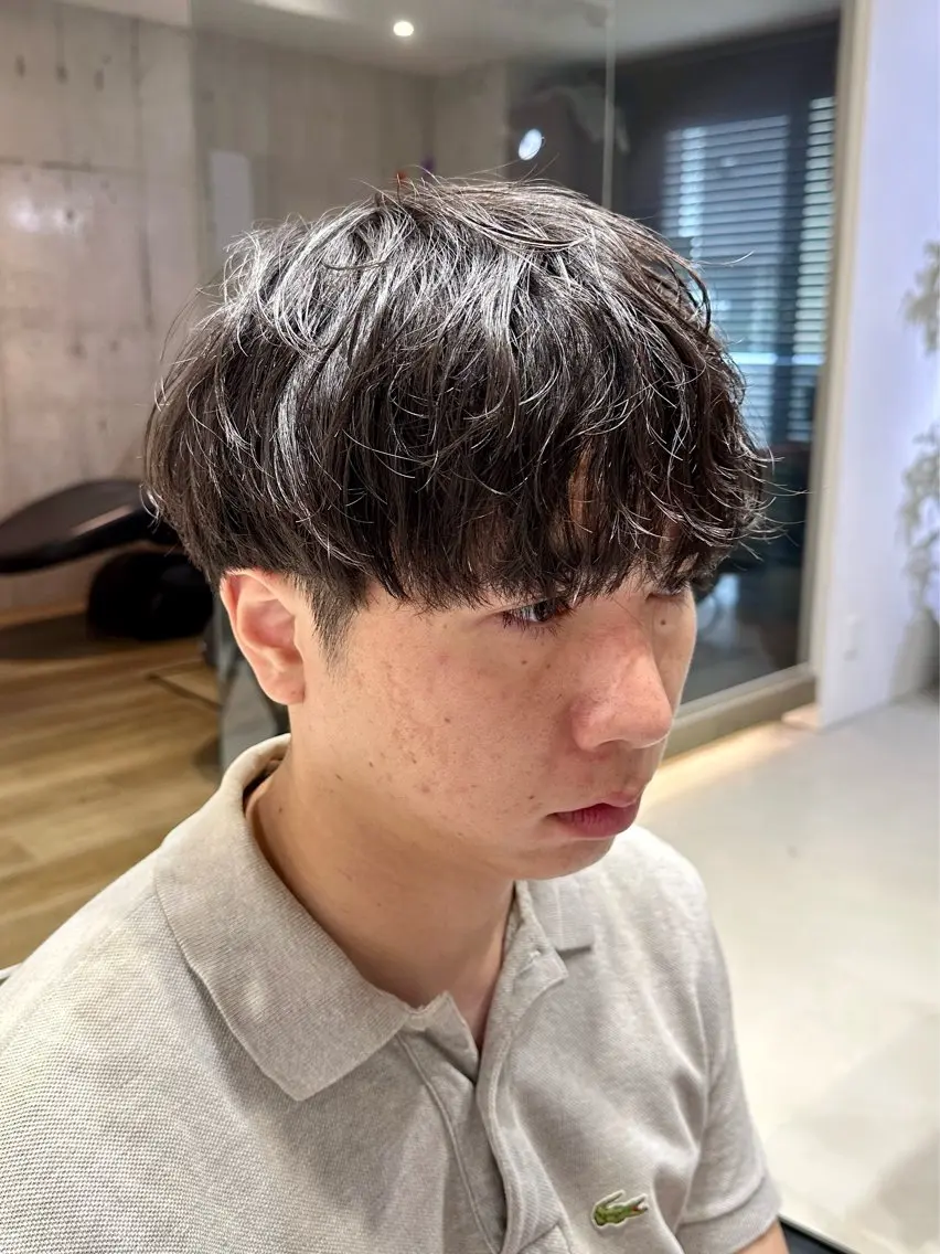 ショート メンズ カット トリートメント ヘアセット 横浜/メンズ特化/ Farbe/田中颯斗のヘアスタイル