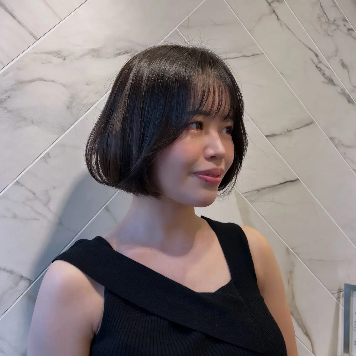 ショート 堤 麻衣子のヘアスタイル