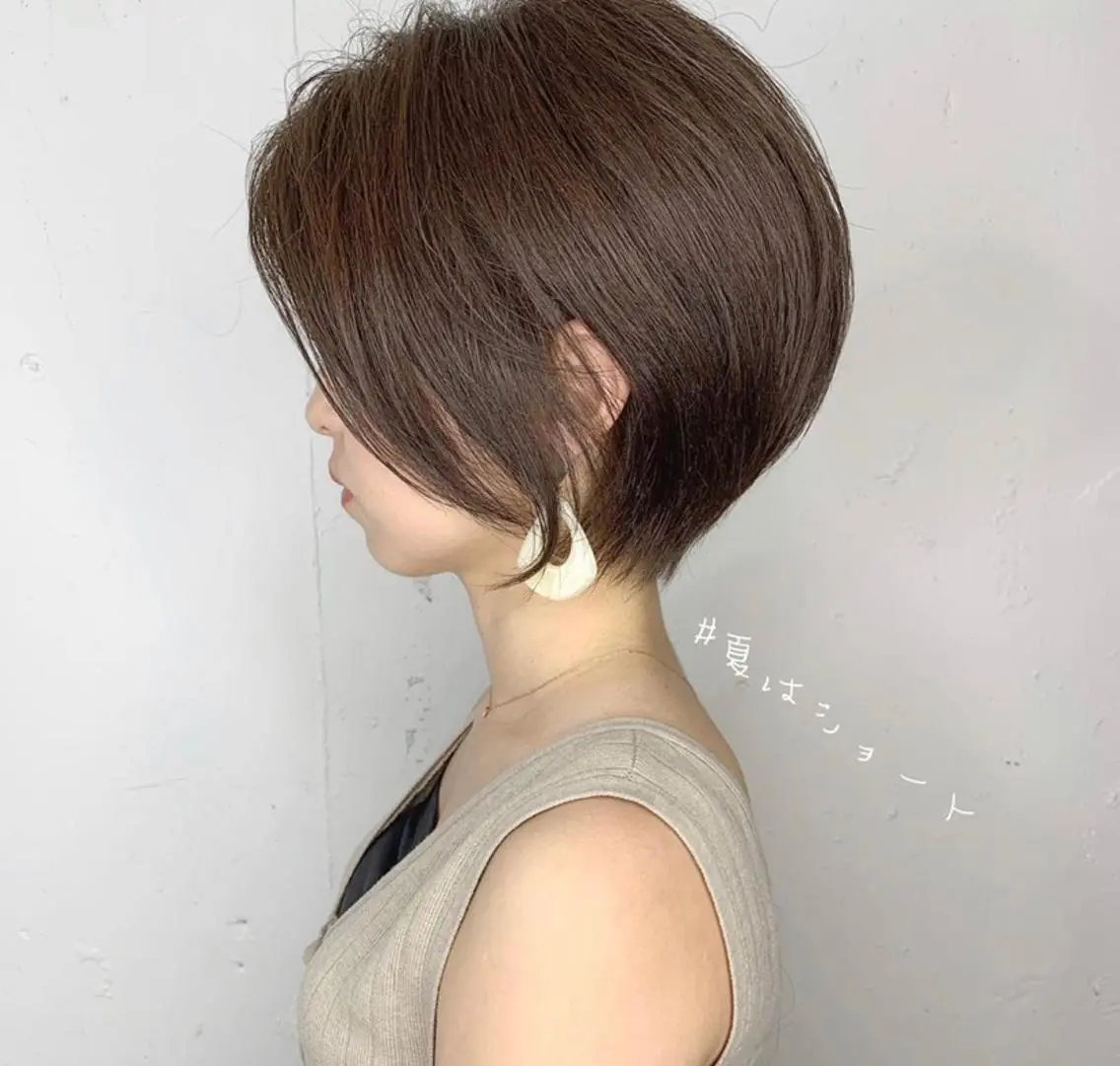 ショート カラー ショートボブ ベージュカラー フォギーベージュ ボブ ショートヘア 髪質改善特化 サロン✨代表HIROのヘアスタイル