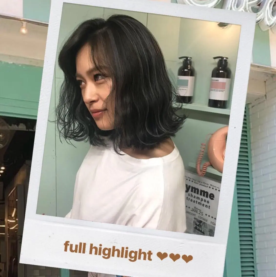 カラー ハイライトカラー Miku 🇺🇸のヘアスタイル