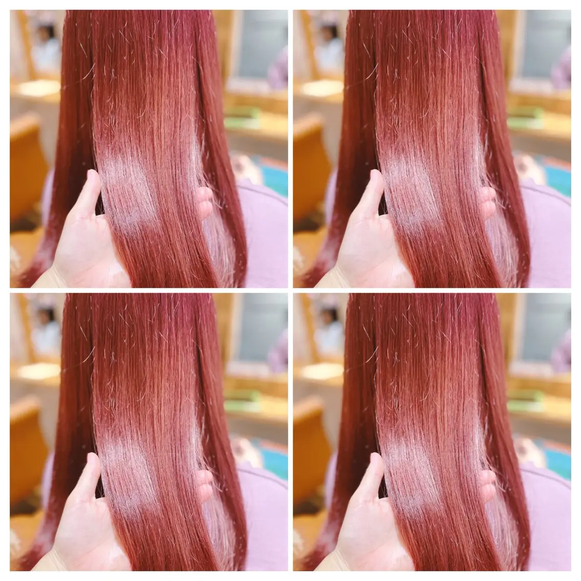 ロング カラー 髪質改善 艶髪矯正 エクステ かいり✂️のヘアスタイル