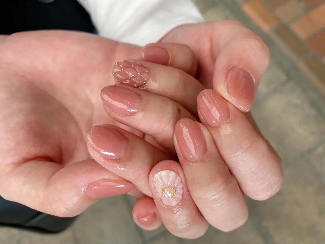 ネイル ハンドネイル フットネイル nailsalon ∞ ﾐｶﾅﾙ ∞のネイルデザイン