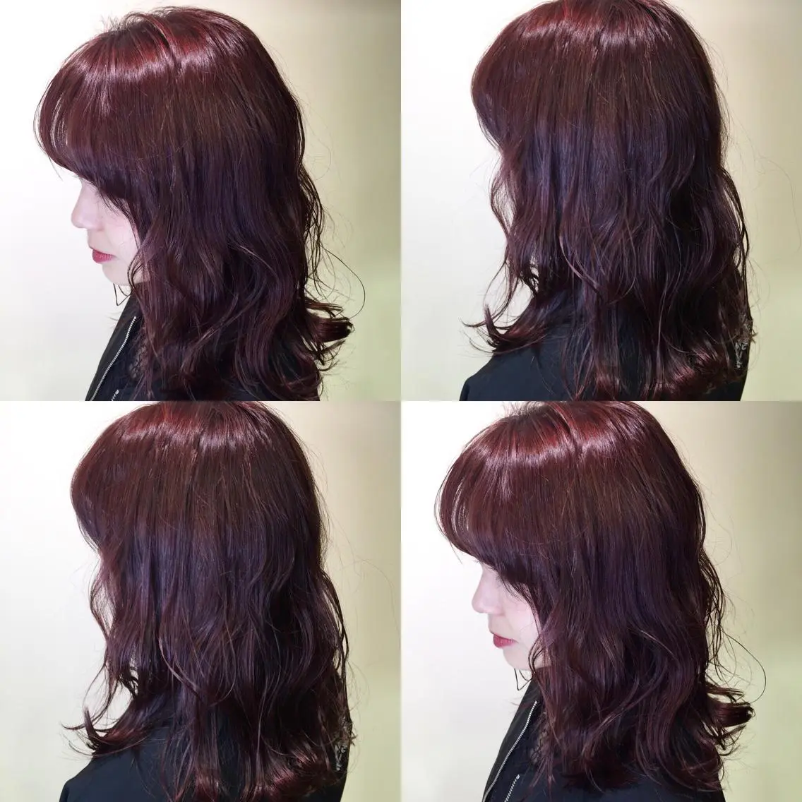ミディアム カラー 透明感カラー ピンクカラー バイオレットカラー ヘアカラー トリートメント 🌻Insta指名 NO.1🌻Shoのヘアスタイル