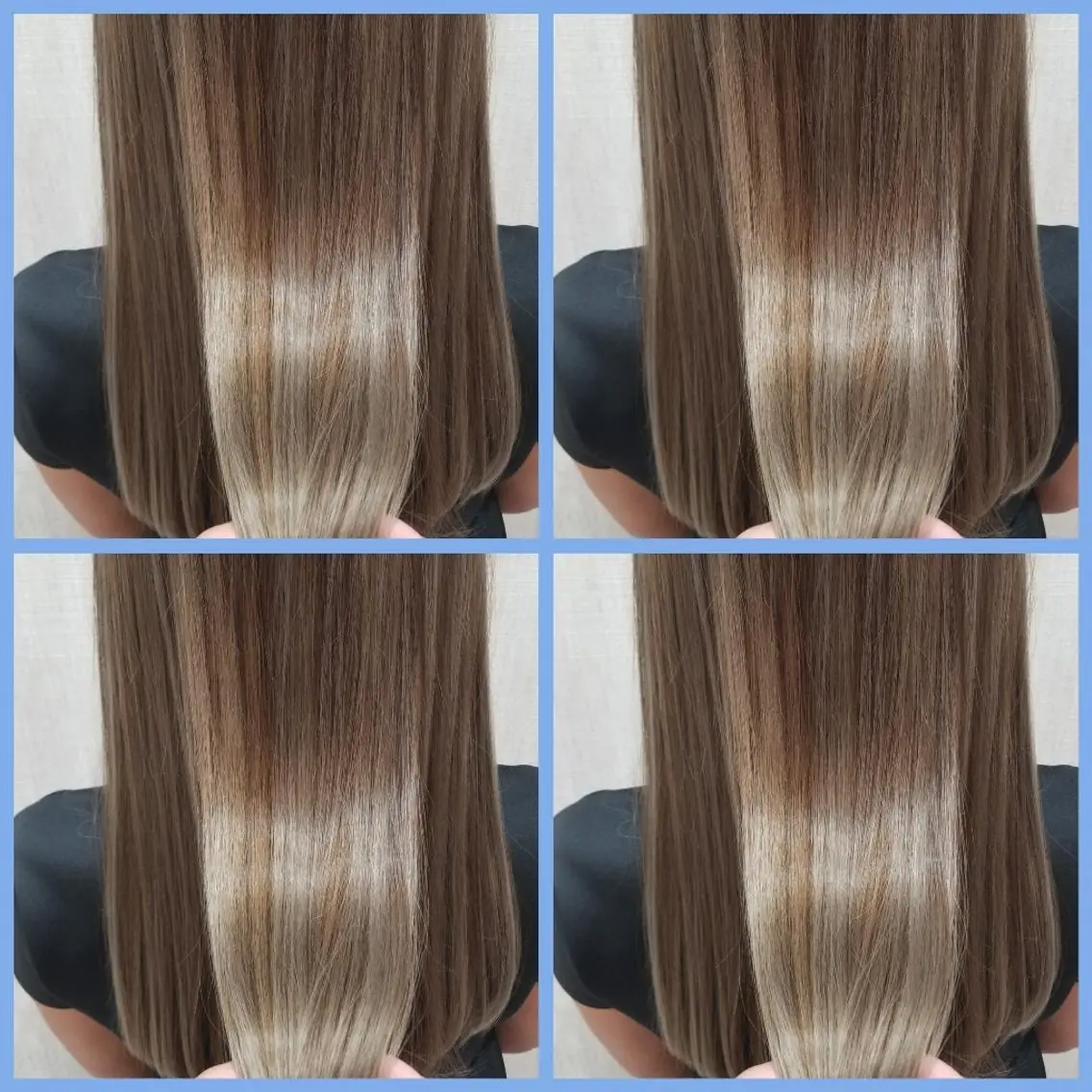ロング カラー ベージュカラー ハイライトカラー シルバー シルバーベージュ ハイライト カット ヘアカラー レイヤー×艶髪特化 代表　西村功平のヘアスタイル