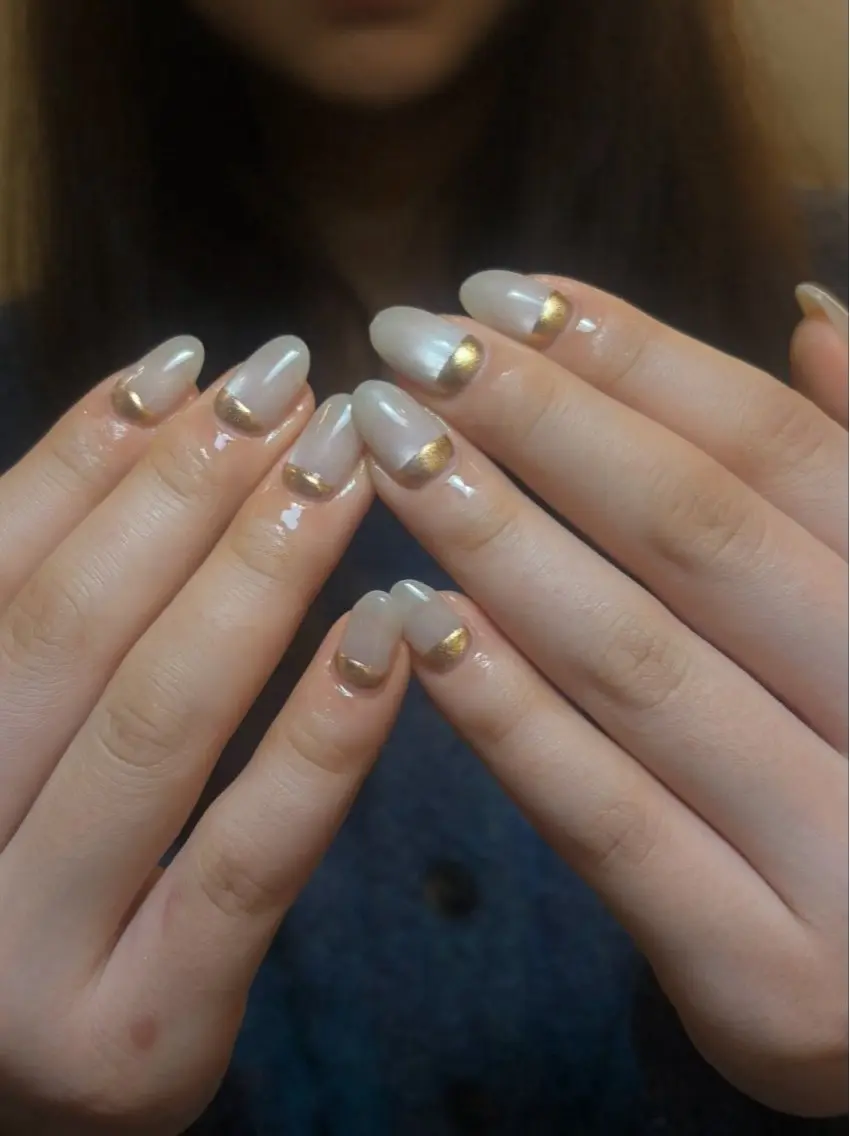 【HAND】『定額design』💅長さだし＋‪🫧シンプル×🧚🏻こだわり(オフなし)の写真