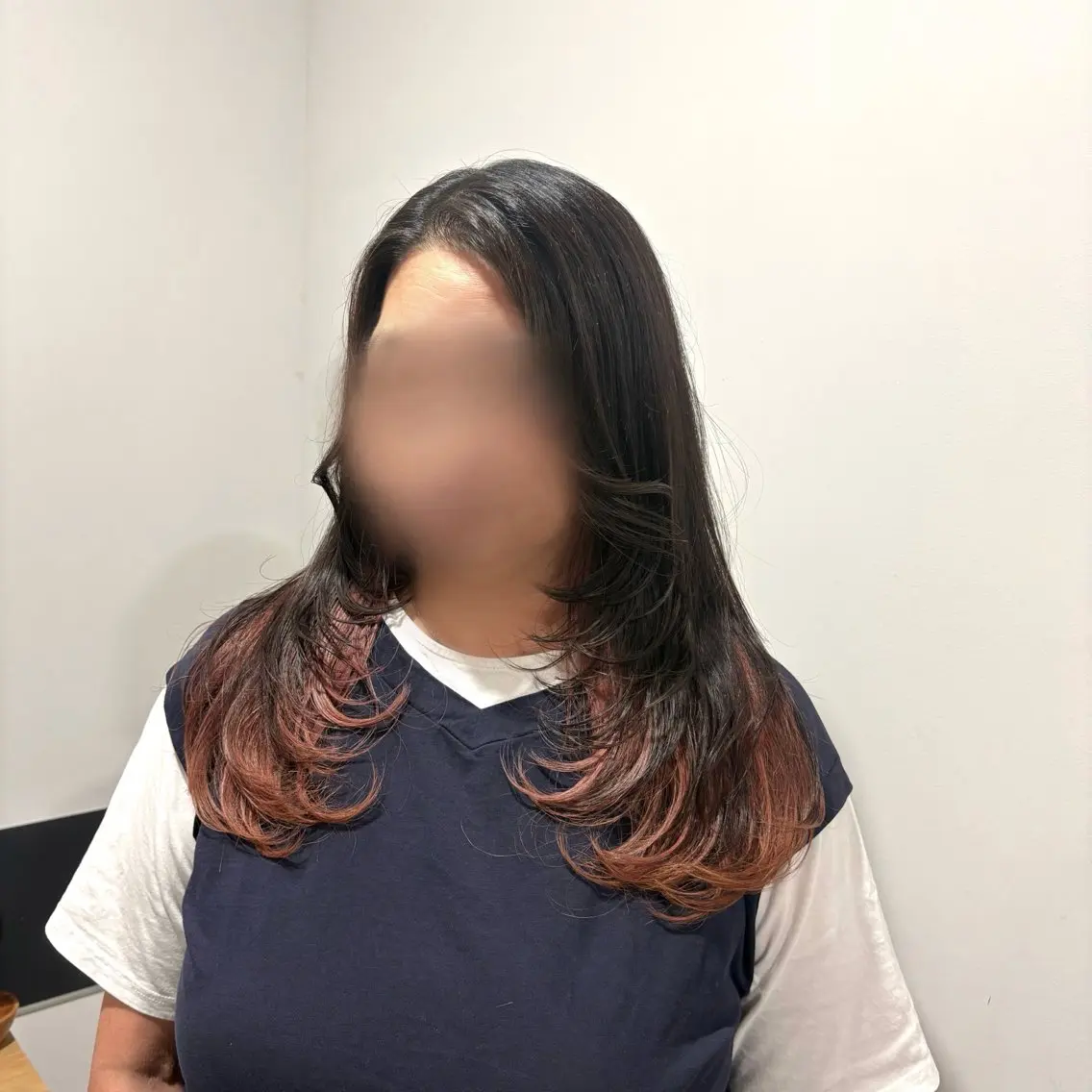 ミディアム レイヤーカット カット トリートメント ボブ/外国人風カラー 🩵mikiのヘアスタイル