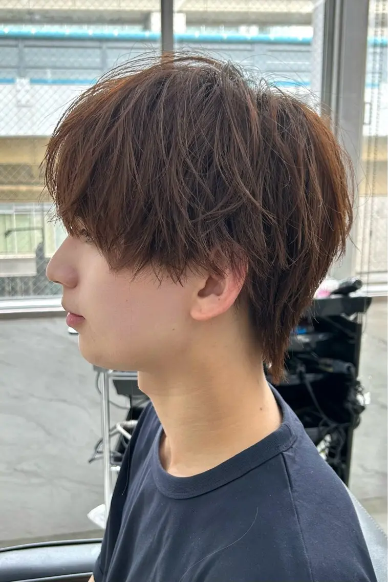 ショート カラー メンズ カット ヘアセット メンズスタイリスト 前田雄輝のヘアスタイル