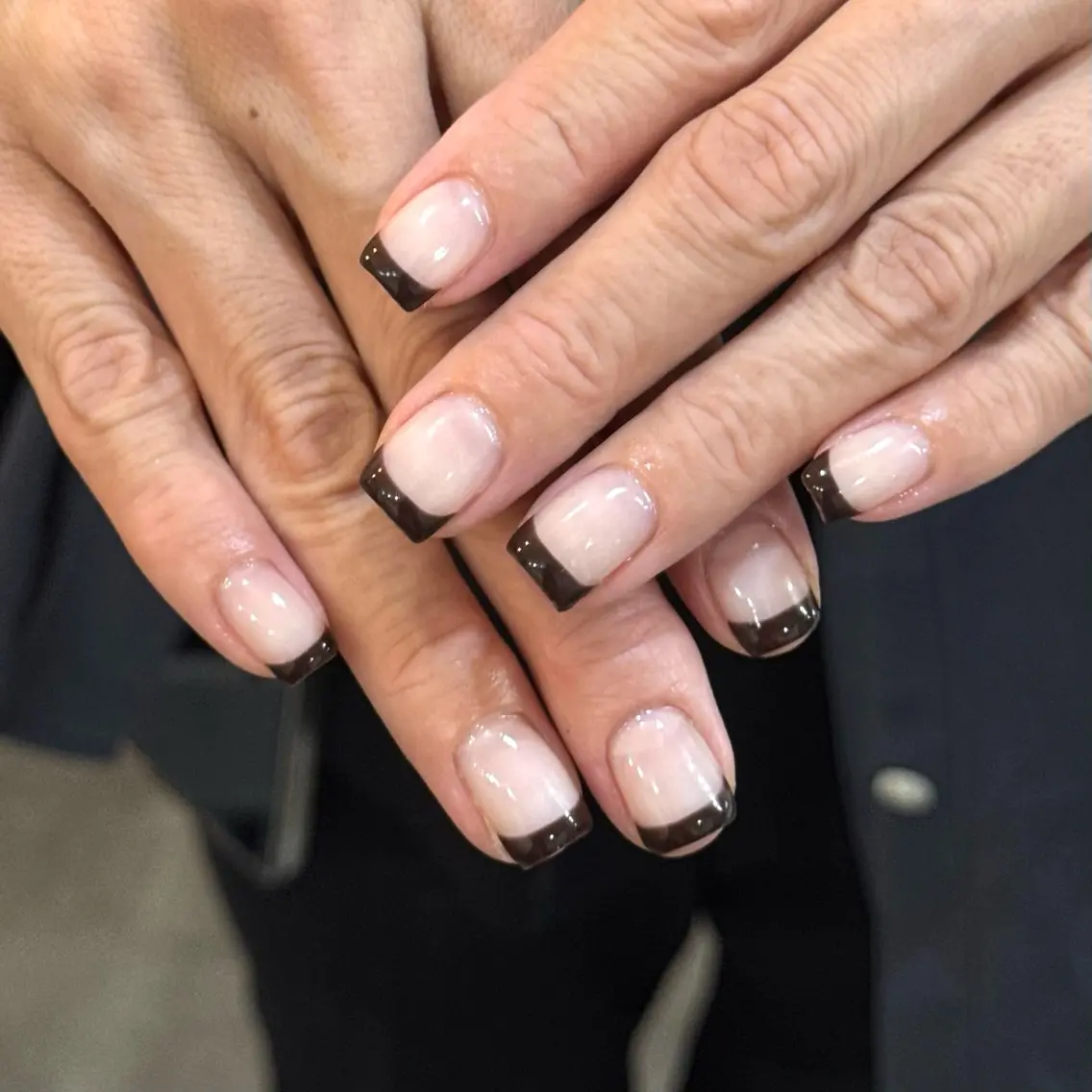 ネイルモデル様募集✨【オフなし】フレンチネイルの写真