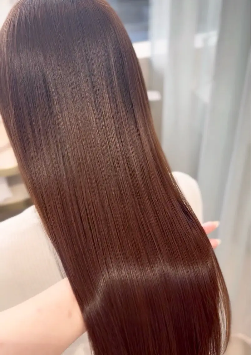 ロング 髪質改善 トリートメント HALO treatmentのヘアスタイル