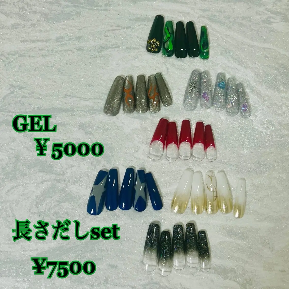 【長さ出し⋮定額クイック】色変更OK 人気No.1🦋ケア込み【minimo限定】の写真