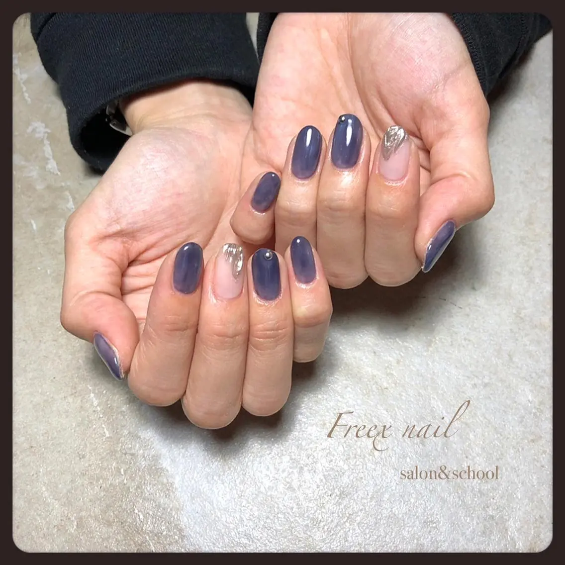 ネイル ミラーネイル freex nail /ニュアンス/個性派のネイルデザイン