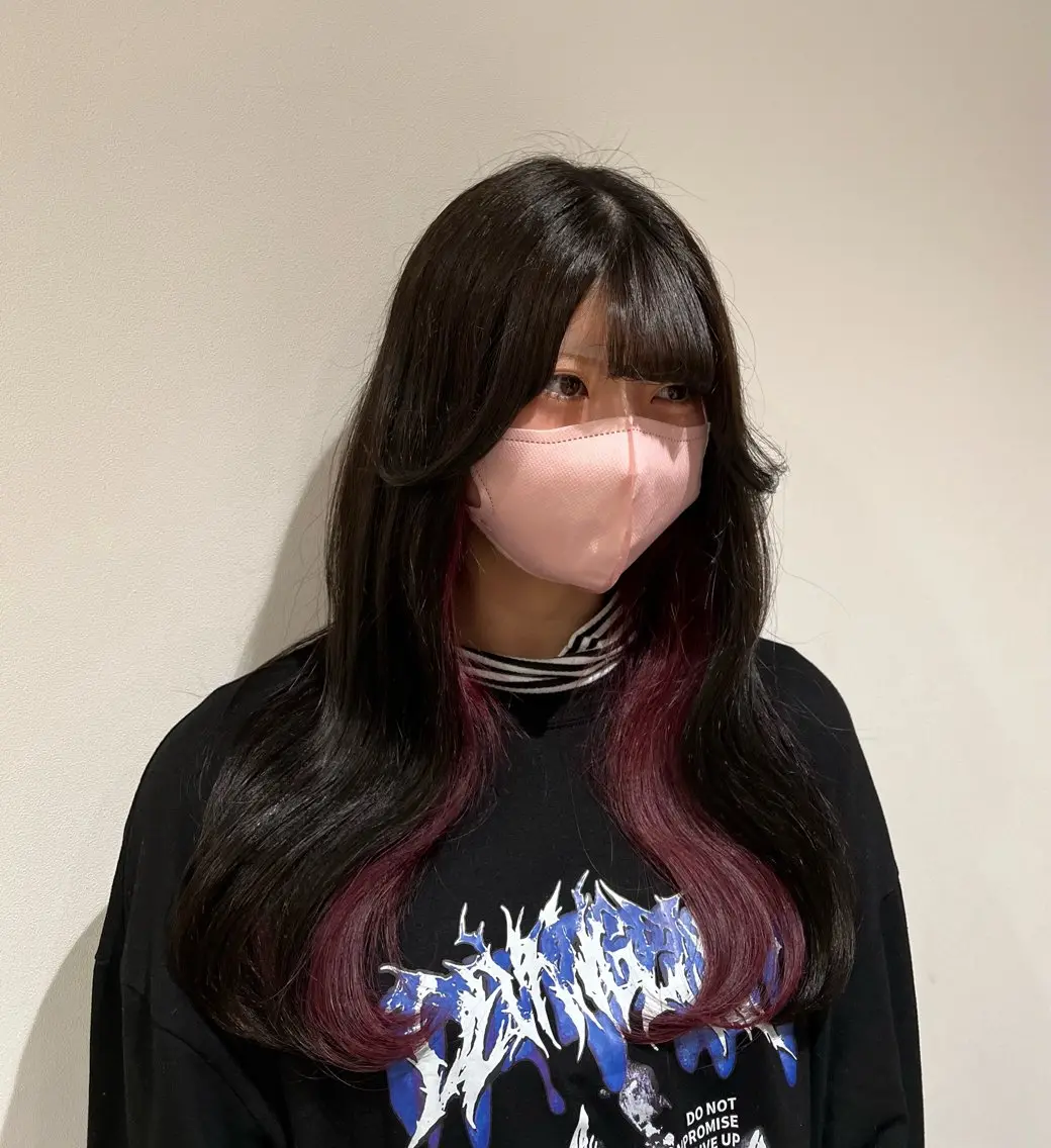 イヤリングカラー🦄🫶🏻の写真