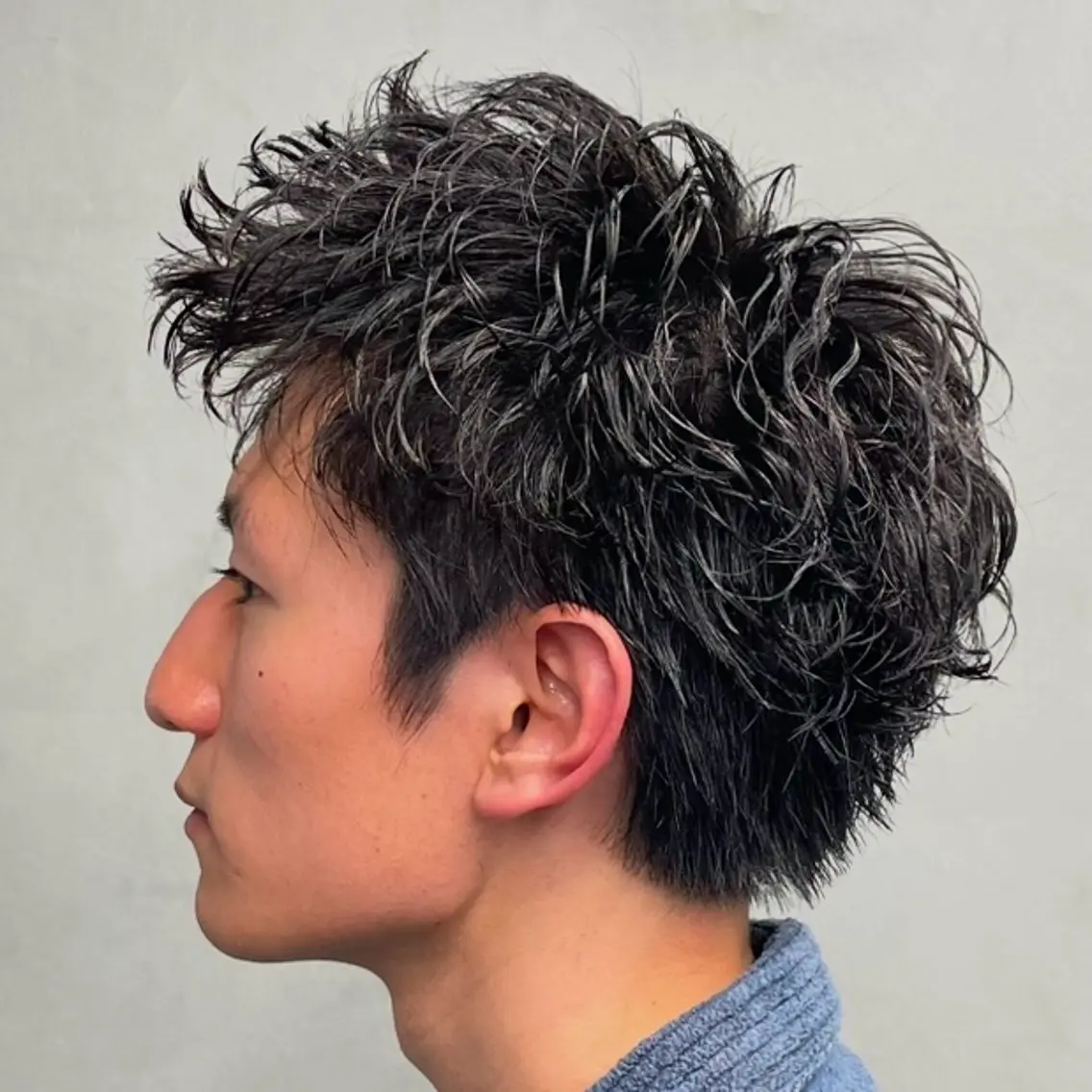ショート パーマ ヘアアレンジ メンズ fifth 石川 凪のヘアスタイル